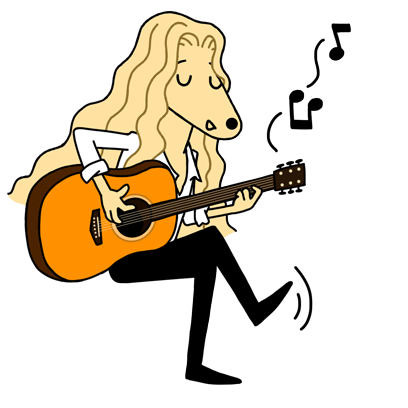 (Free) Singer-songwriter Andrea messages sticker-0