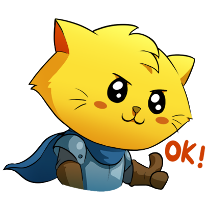 Cat Quest Stickers messages sticker-1