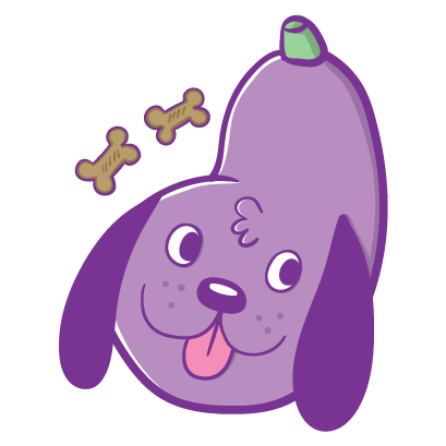 Aubergine Boys: Eggplant Stickers by Blake Jones messages sticker-11
