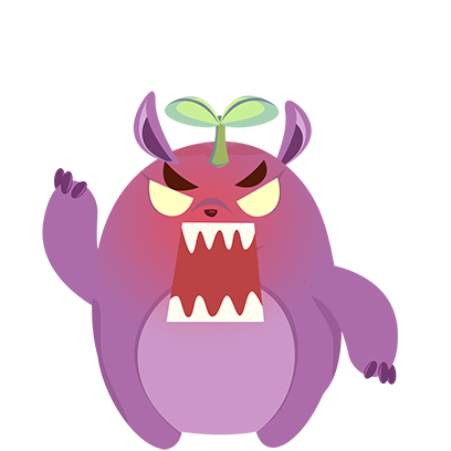 Perry the Purple Monster messages sticker-9