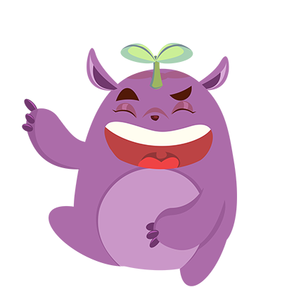 Perry the Purple Monster messages sticker-1