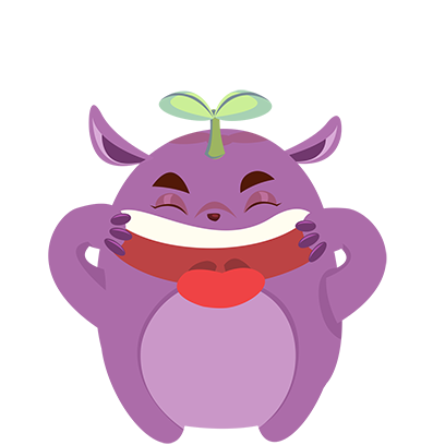 Perry the Purple Monster messages sticker-6