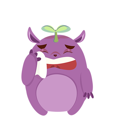 Perry the Purple Monster messages sticker-4