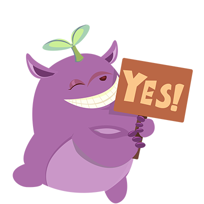 Perry the Purple Monster messages sticker-7