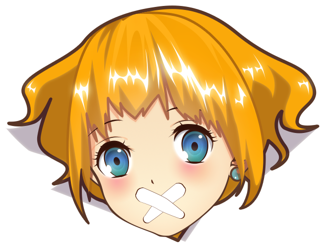 Manga Girly Stickers Pack for iMessage messages sticker-9