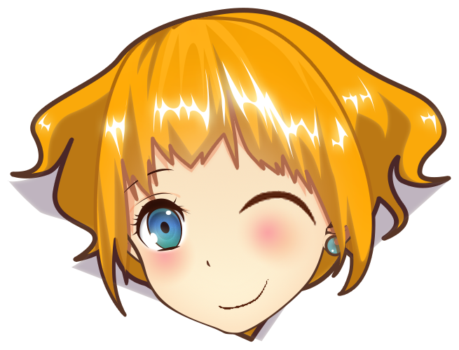 Manga Girly Stickers Pack for iMessage messages sticker-2