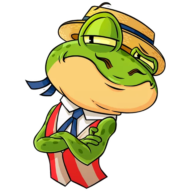 Mr. Ribbit messages sticker-9