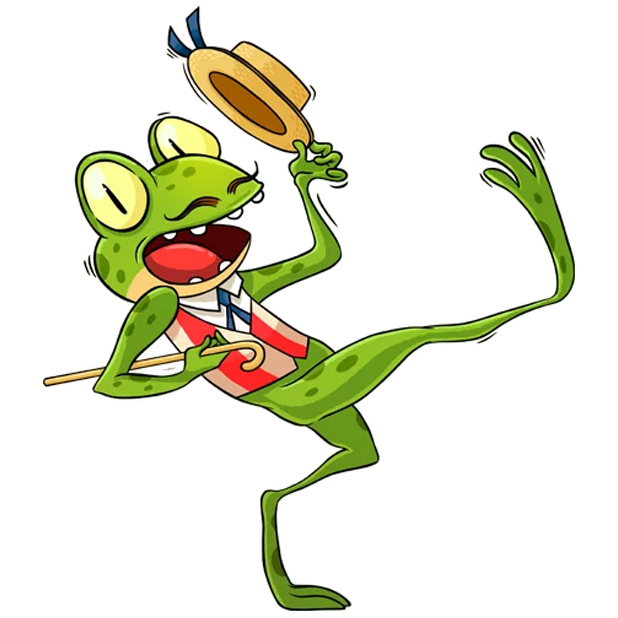 Mr. Ribbit messages sticker-4