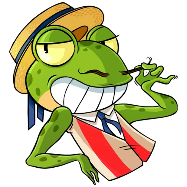 Mr. Ribbit messages sticker-5