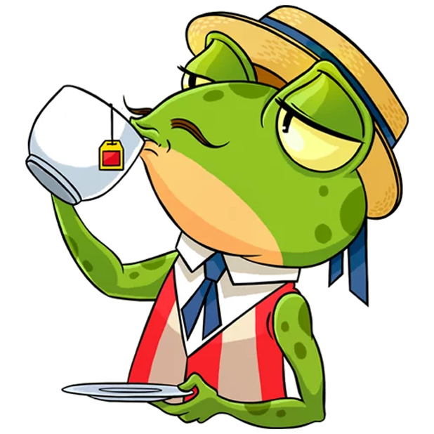 Mr. Ribbit messages sticker-3