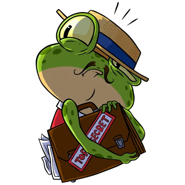 Mr. Ribbit messages sticker-8
