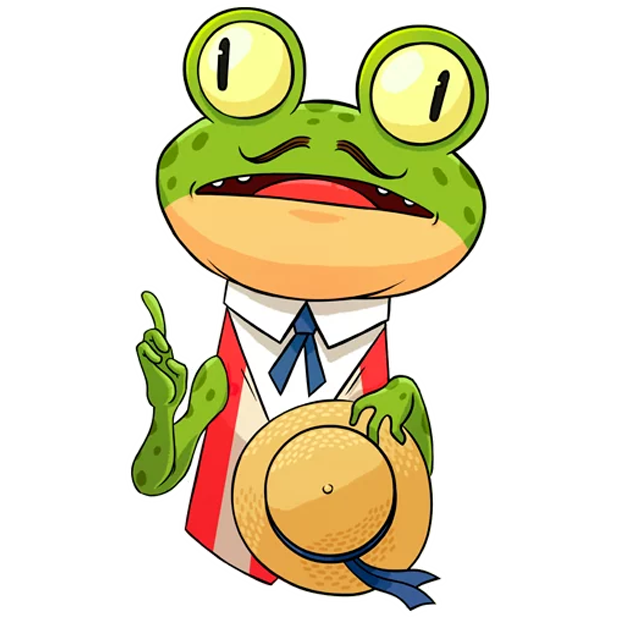 Mr. Ribbit messages sticker-1