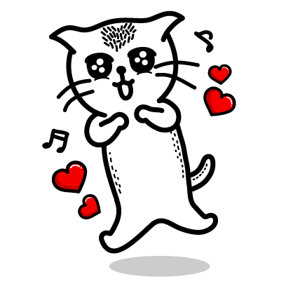 Heart Cat Lite - Mango Sticker messages sticker-6