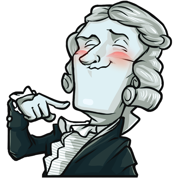 Presidents of the U.S. messages sticker-3