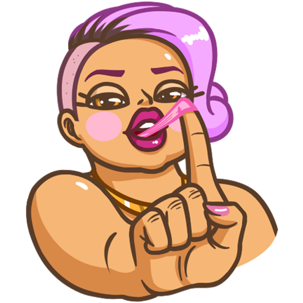 Miss Curvy messages sticker-4