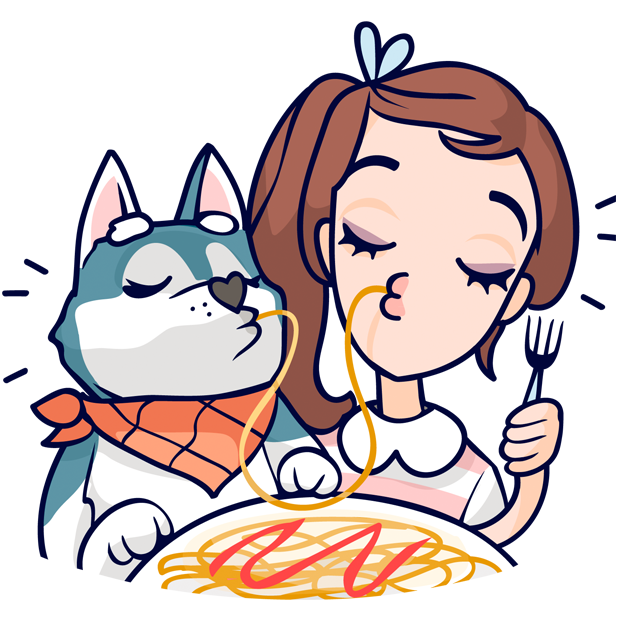 Jess and Jack messages sticker-4