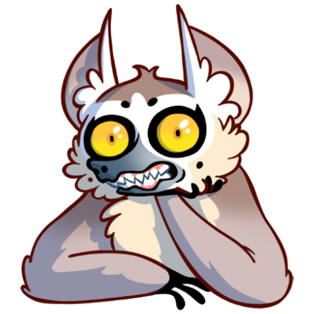 Tailor the Lemur messages sticker-5