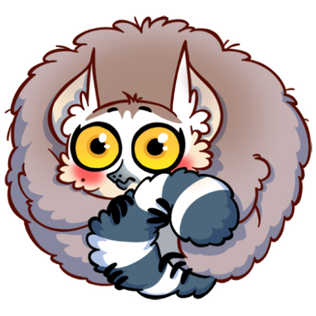 Tailor the Lemur messages sticker-6