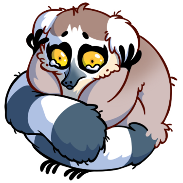 Tailor the Lemur messages sticker-1