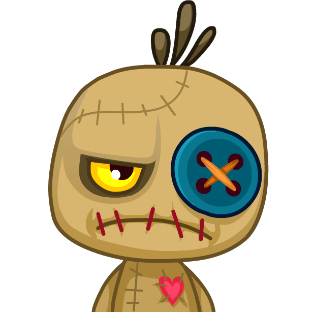 Voodoo Doll Chumbo messages sticker-11