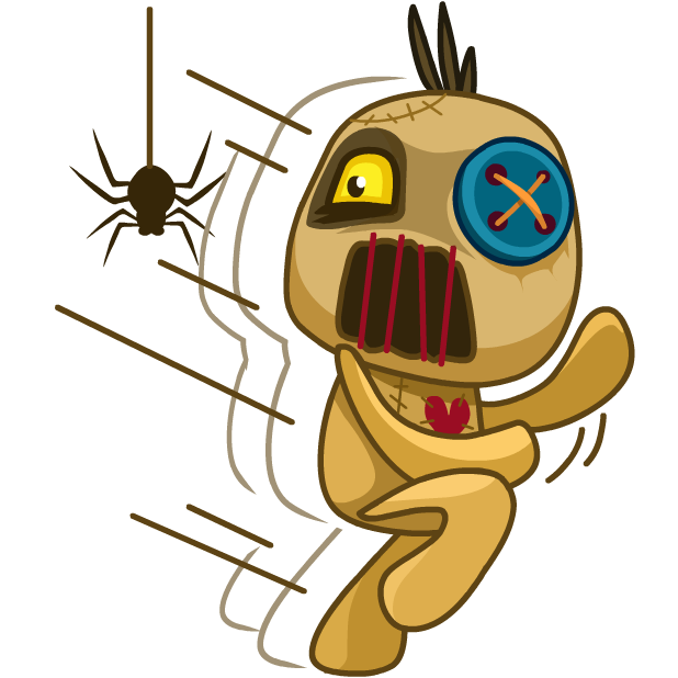 Voodoo Doll Chumbo messages sticker-7