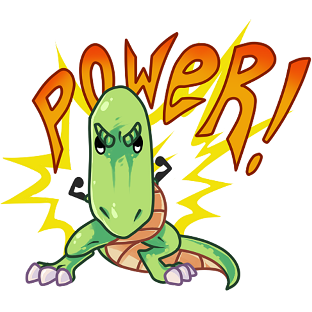 The almost good Dinosaur messages sticker-3