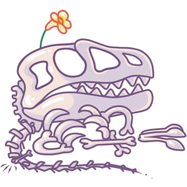 The almost good Dinosaur messages sticker-11