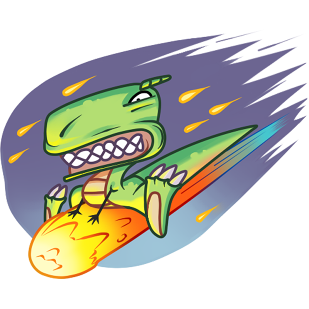The almost good Dinosaur messages sticker-10