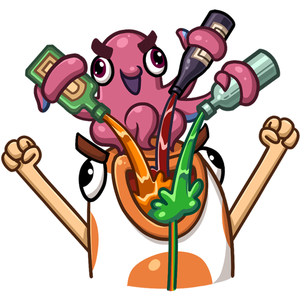 Mr. Koi and Octopussy messages sticker-10