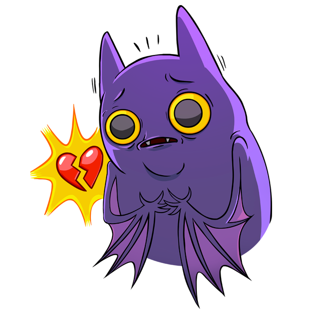 Batty Battons messages sticker-9