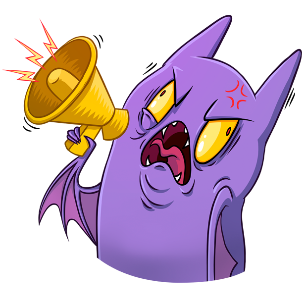 Batty Battons messages sticker-3
