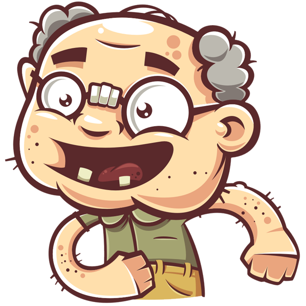 Grandpy messages sticker-2