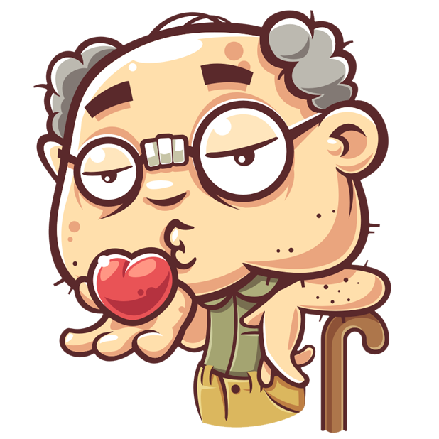 Grandpy messages sticker-7