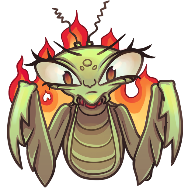 Eva the Mantis messages sticker-3