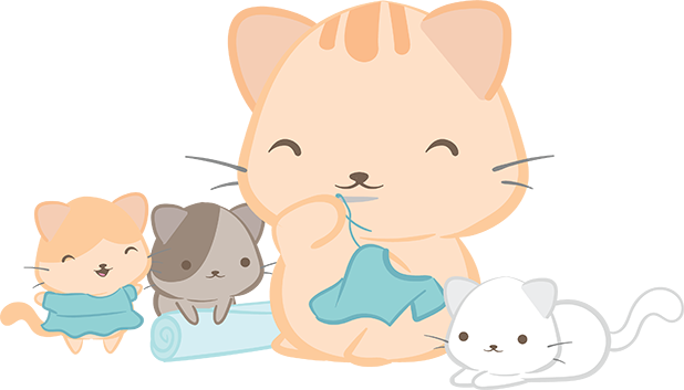 Sewing Cat messages sticker-7