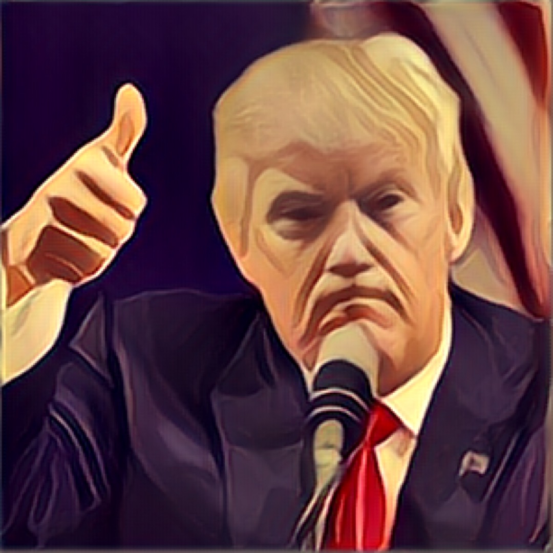 Trump Face messages sticker-6