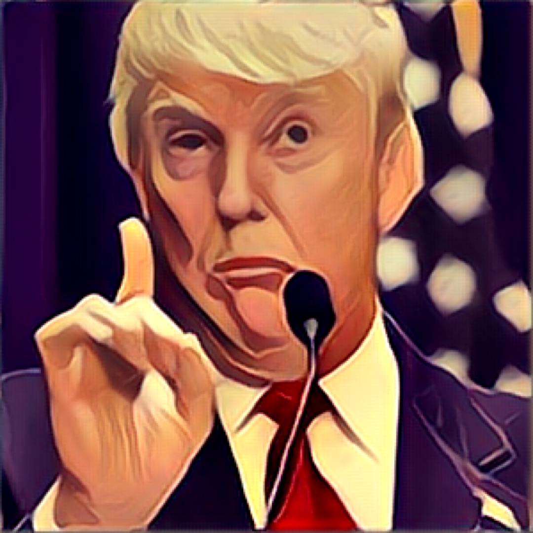 Trump Face messages sticker-9