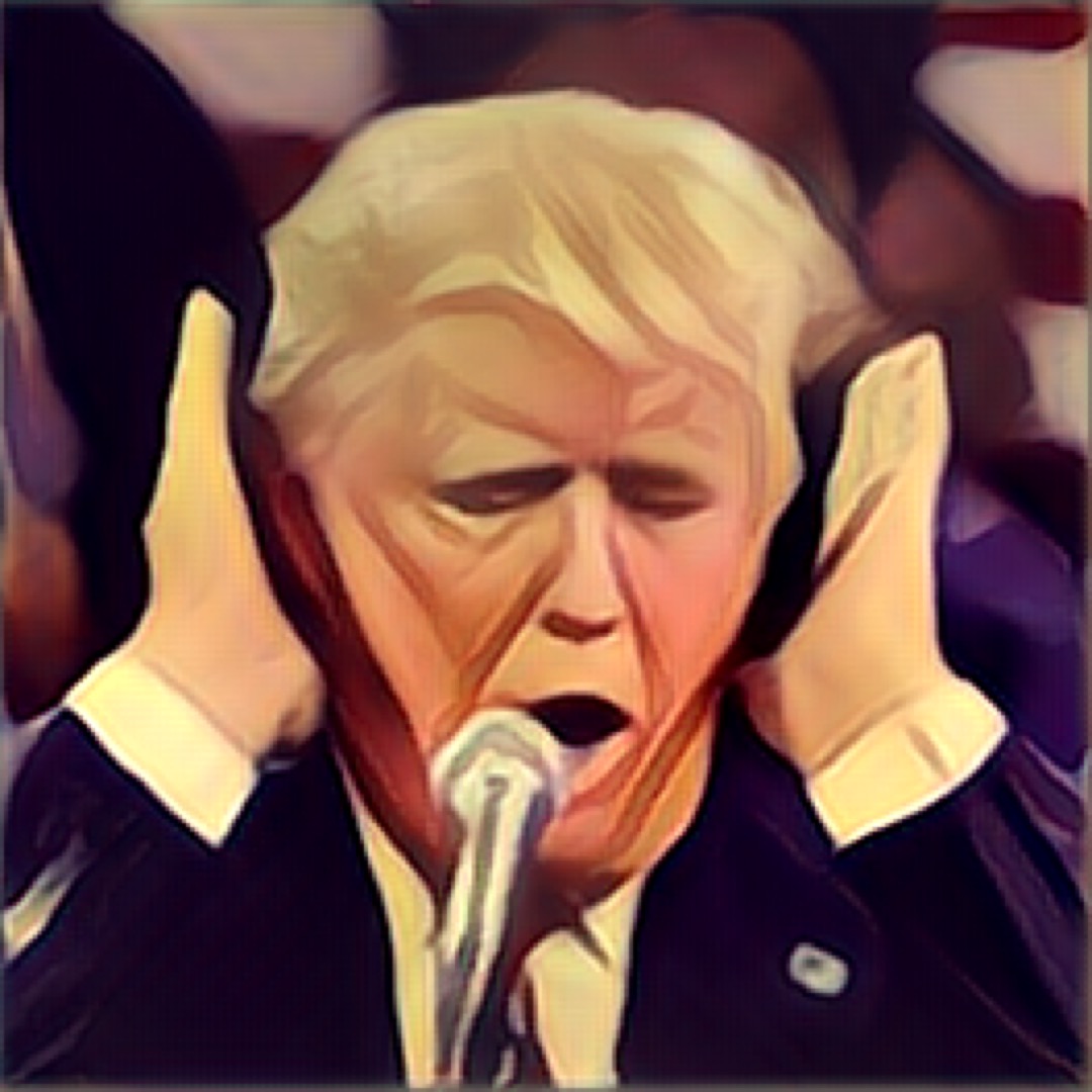 Trump Face messages sticker-0