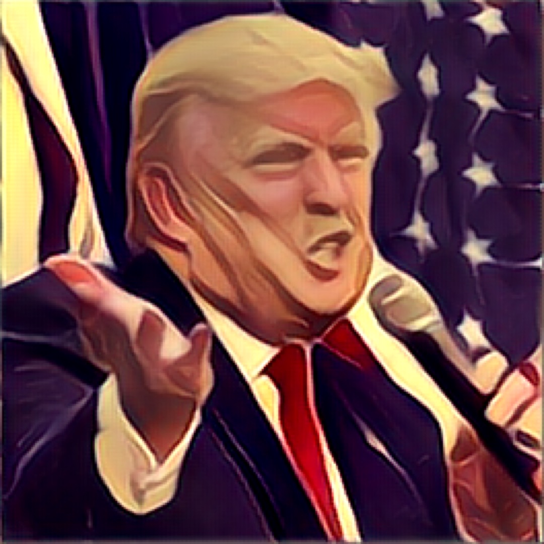 Trump Face messages sticker-3