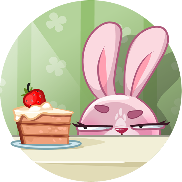 Rosy Bunny messages sticker-5