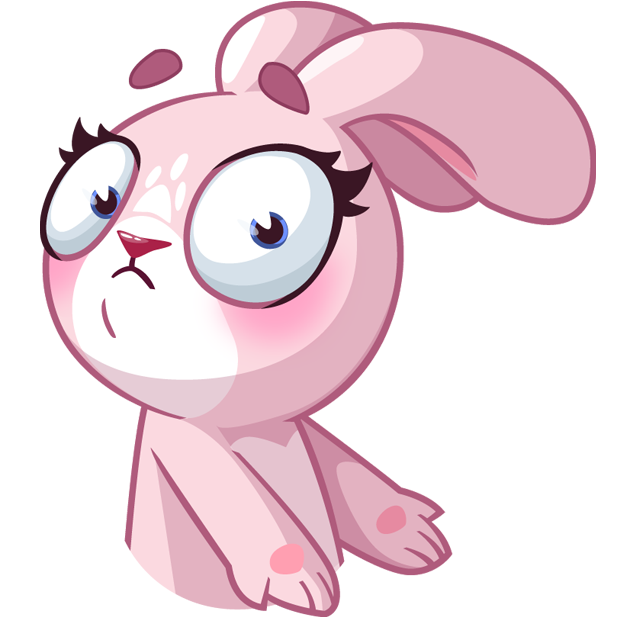 Rosy Bunny messages sticker-10