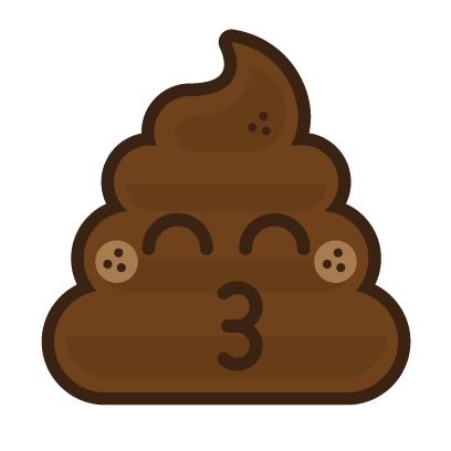 Poo Emojis: Stinky Stickers by Matt Brinker messages sticker-11