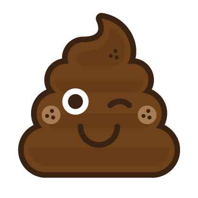 Poo Emojis: Stinky Stickers by Matt Brinker messages sticker-9