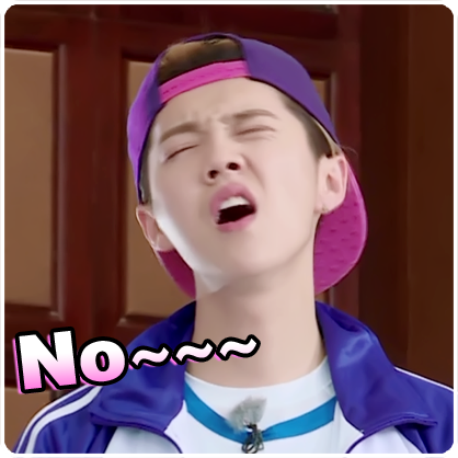 LU HAN Stickers messages sticker-4
