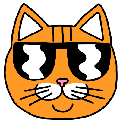 Orange Cat Stickers messages sticker-1