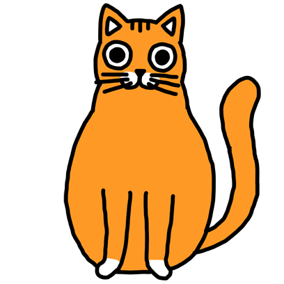 Orange Cat Stickers messages sticker-10