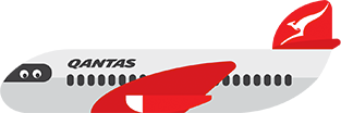 Qantas Stickers messages sticker-0