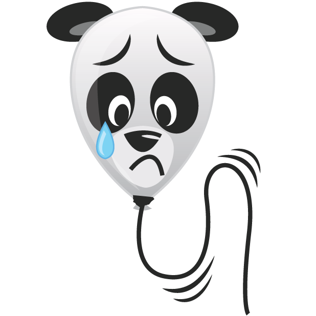 Panda Balloons messages sticker-8