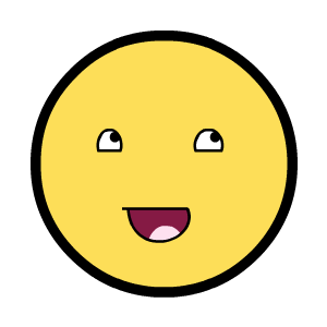 Awesome Face messages sticker-7