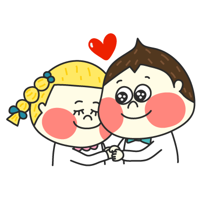 Chestnut Couple - Mango Sticker messages sticker-0